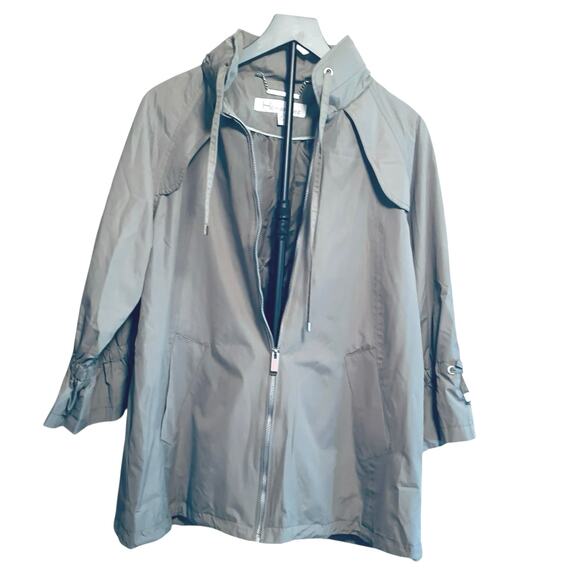 Hemisphere New With Tags Sage ight weight jacket /Raincoat size Medium Retro - Picture 7 of 13